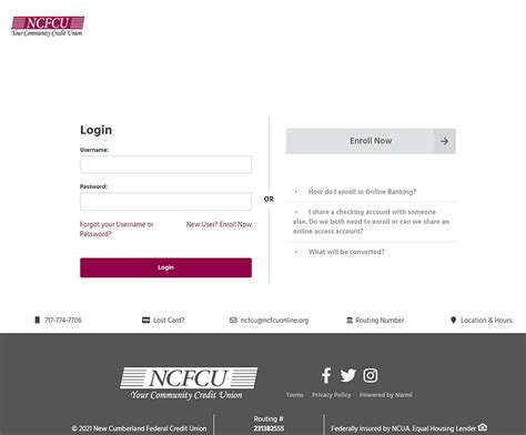 ncfcu online banking.